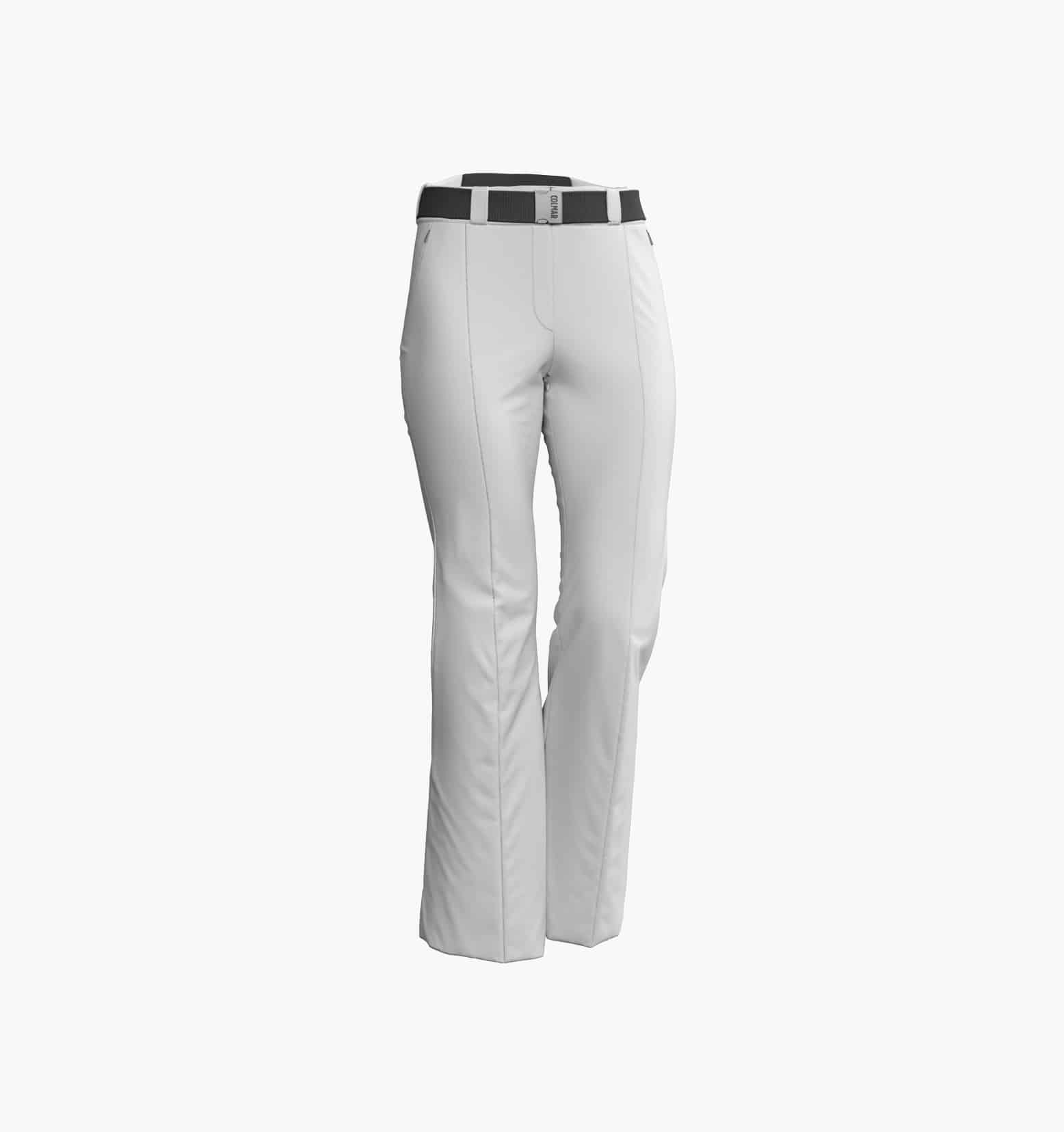 Pantaloni de ski Colmar Damă Stretch Advanced Alb 0433-01