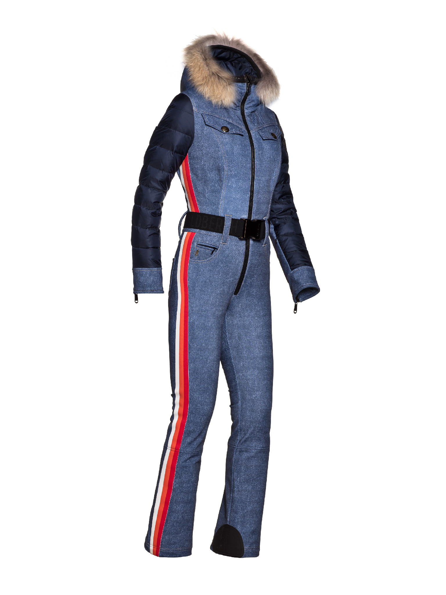 Costum de ski Goldbergh Damă Longmont Blue Marine GB00992214-5120