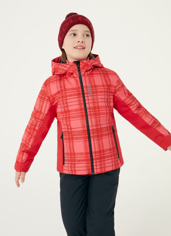 Geacă de ski Colmar Copii Printed Ruby Red 3116B-577 fete