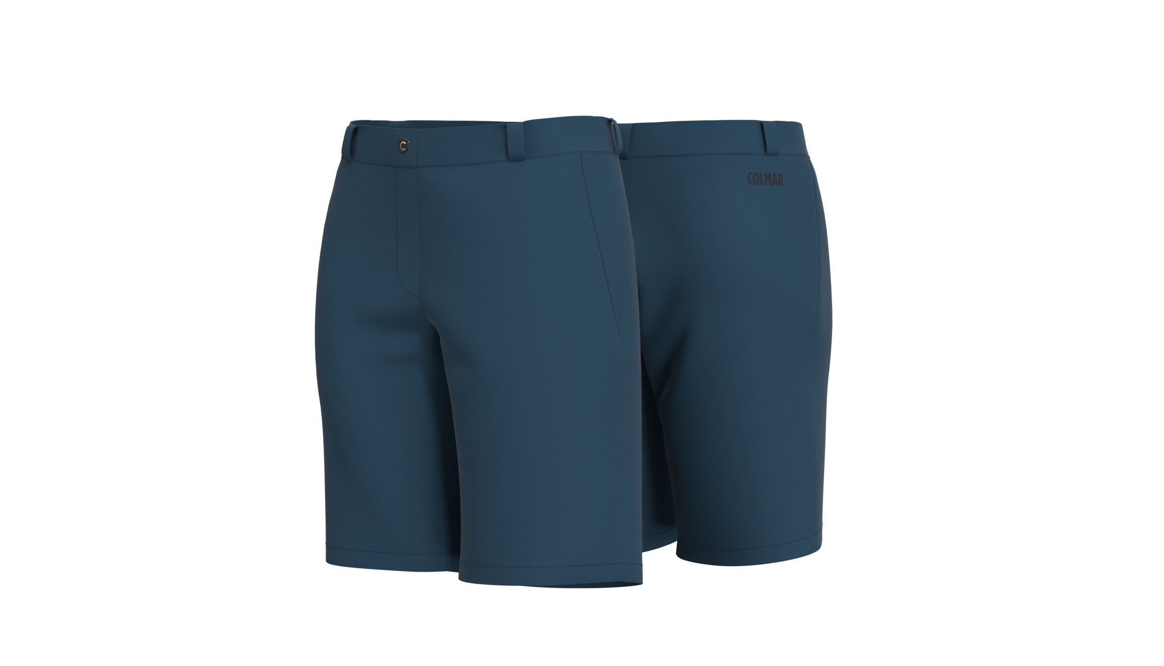 Pantaloni Scurți Colmar Damă 0941-527 Chino Modern Blue