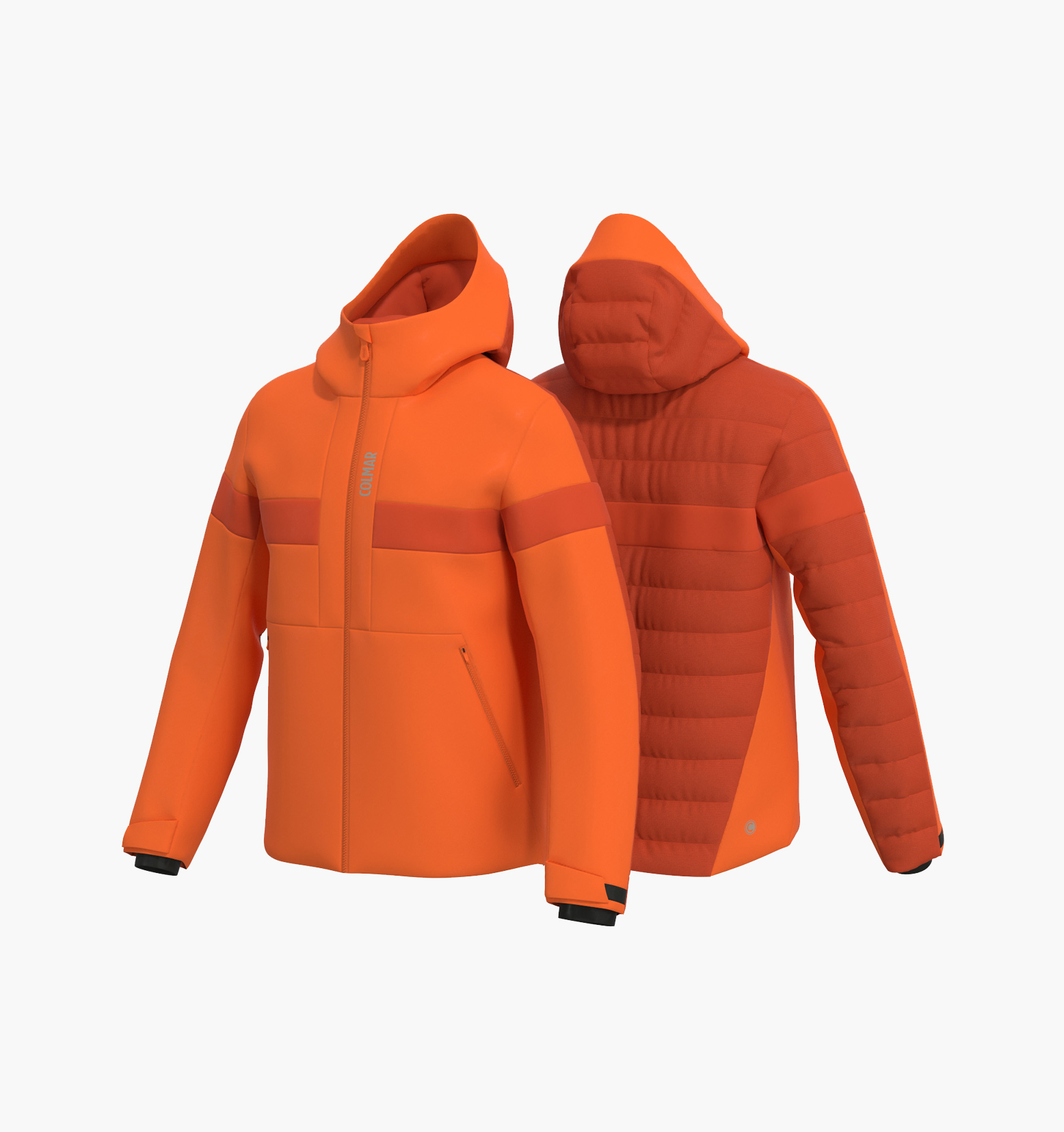 Geacă de ski Colmar Bărbați 1319-634 Contemporary Mars Orange