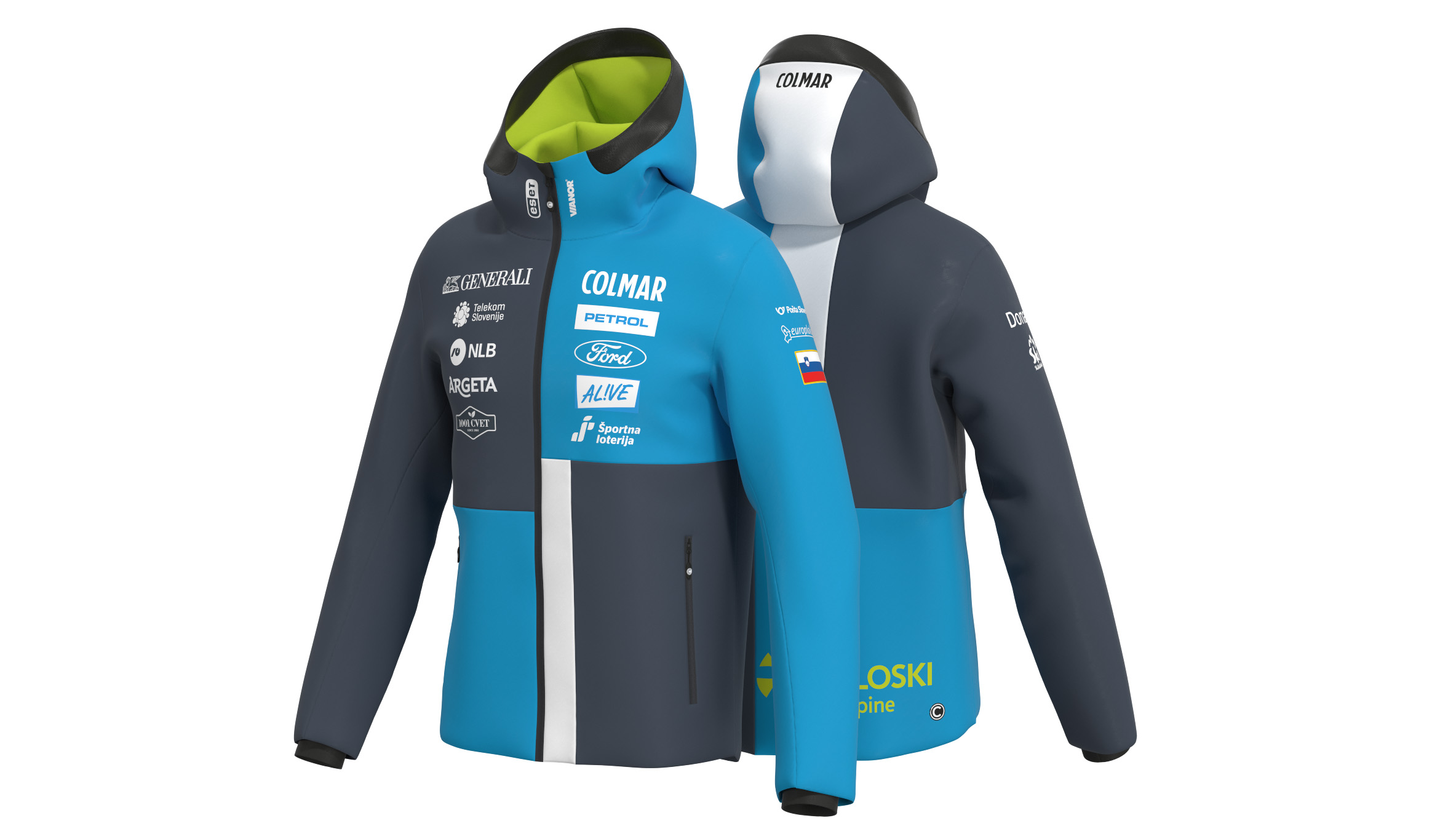 Geacă de ski Colmar Bărbați 1510-95 Slovenia 2024