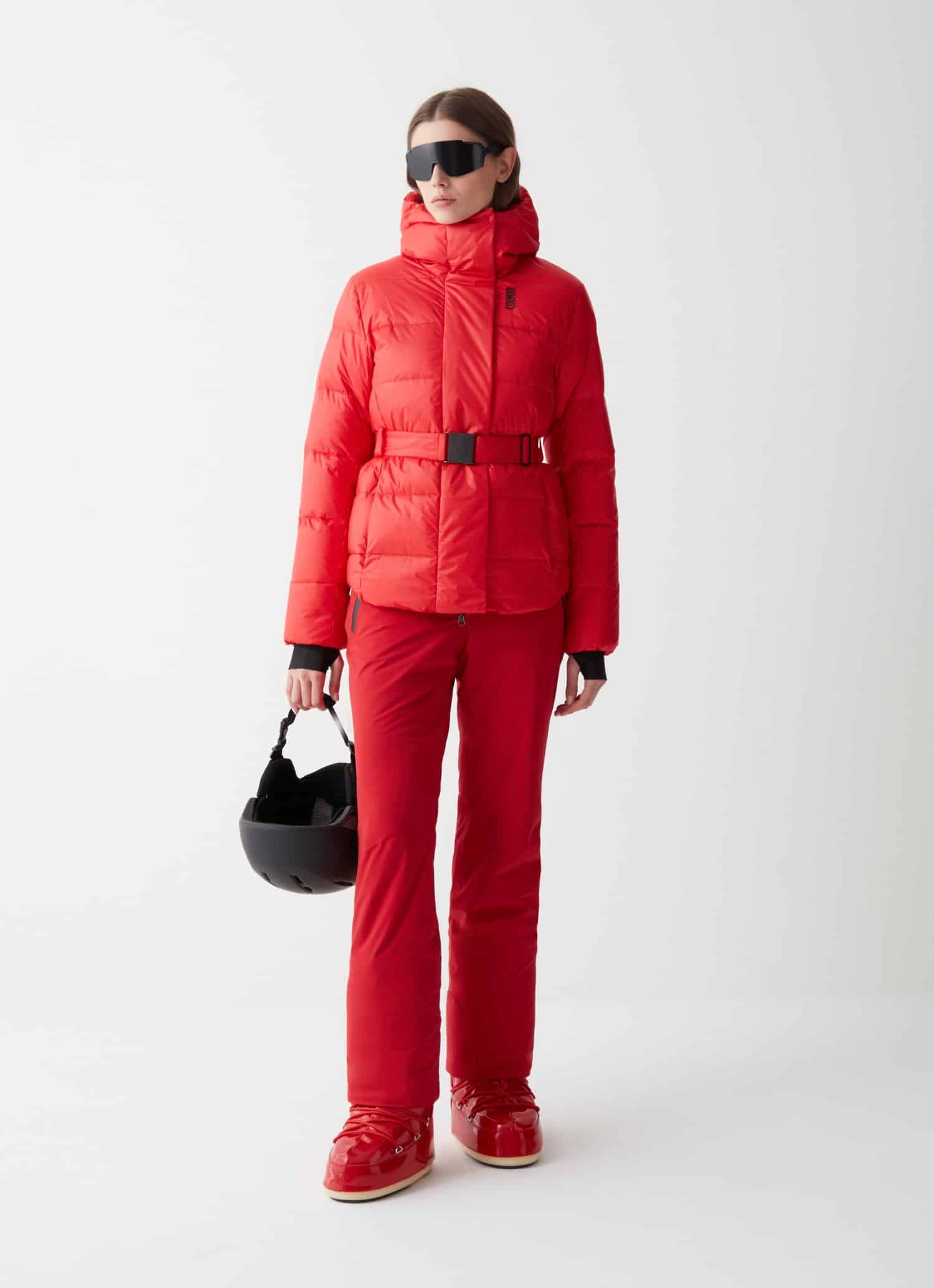 Geacă de ski Colmar Damă 2812-687 Puffy Parka English Red