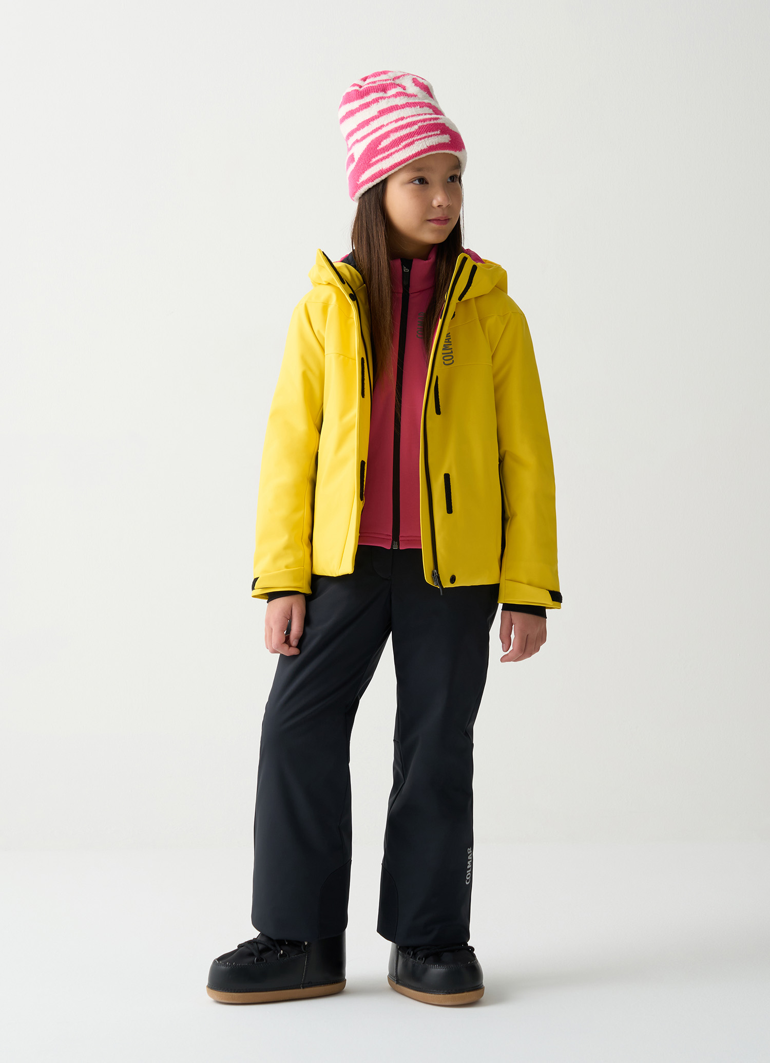 Geacă de ski Colmar Copii Padded Smart Yellow 3177-450 fete