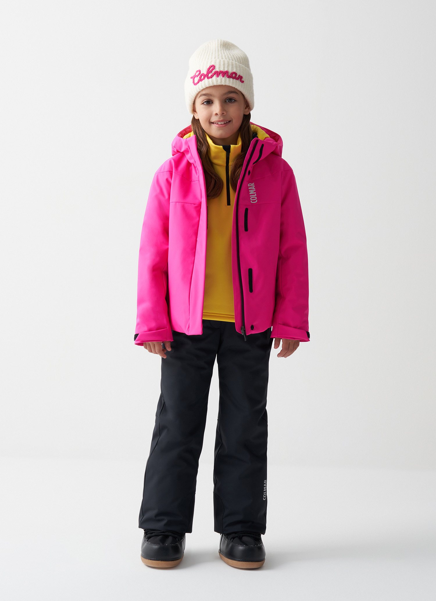 Geacă de ski Colmar Copii Padded Pink 3177-505 fete