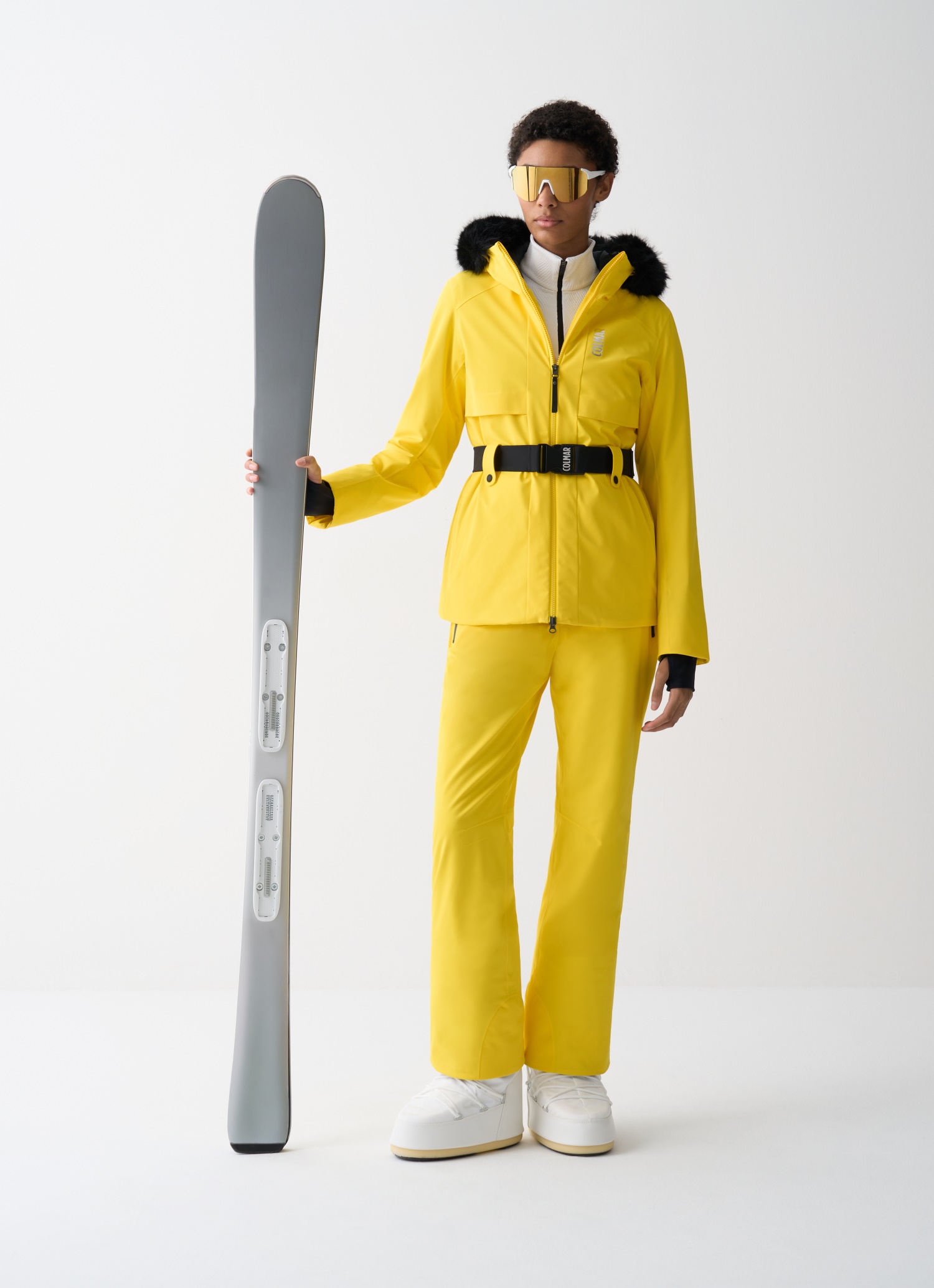 Geacă de ski Colmar Damă 2923E-450 Shaped Smart Yellow