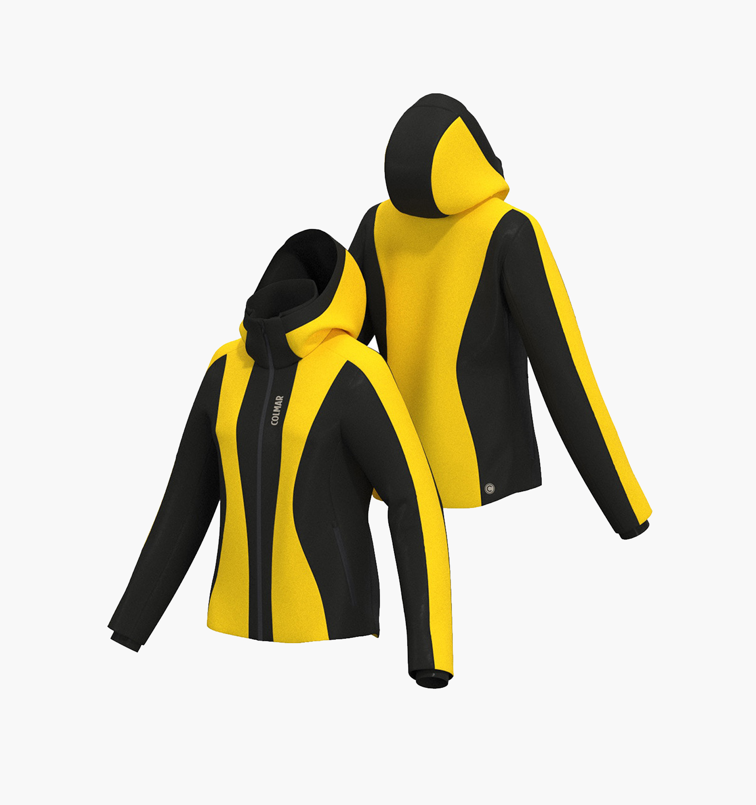 Geacă de ski Colmar Damă 2925-450 Clepsydra Smart Yellow