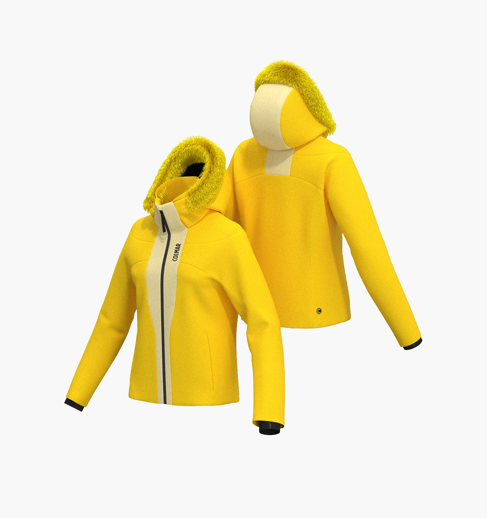 Geacă de ski Colmar Damă 2929E-450 Yin&Yang Smart Yellow