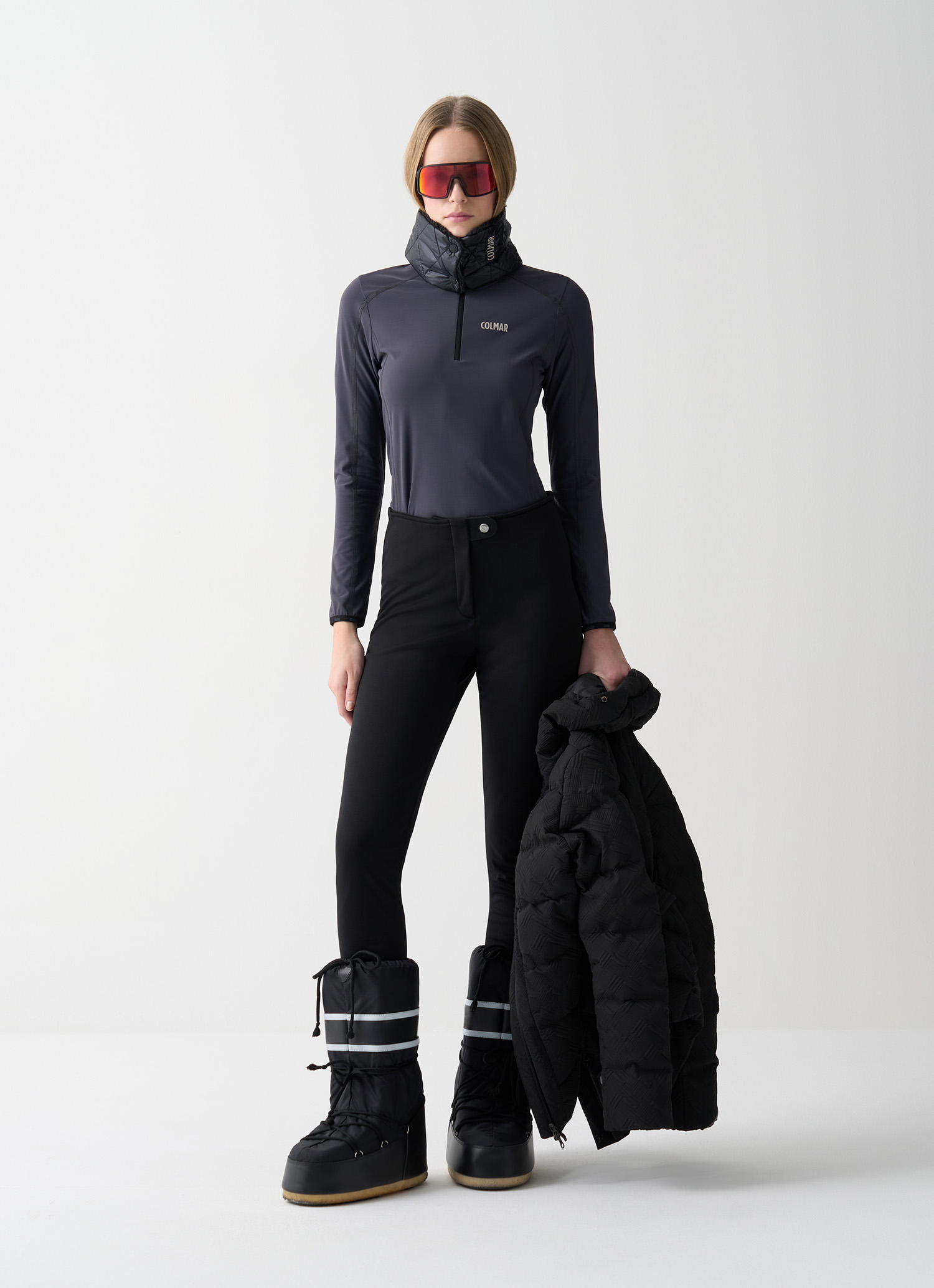 Pantaloni de ski Colmar Damă 0267-99 Tote Softshell Black