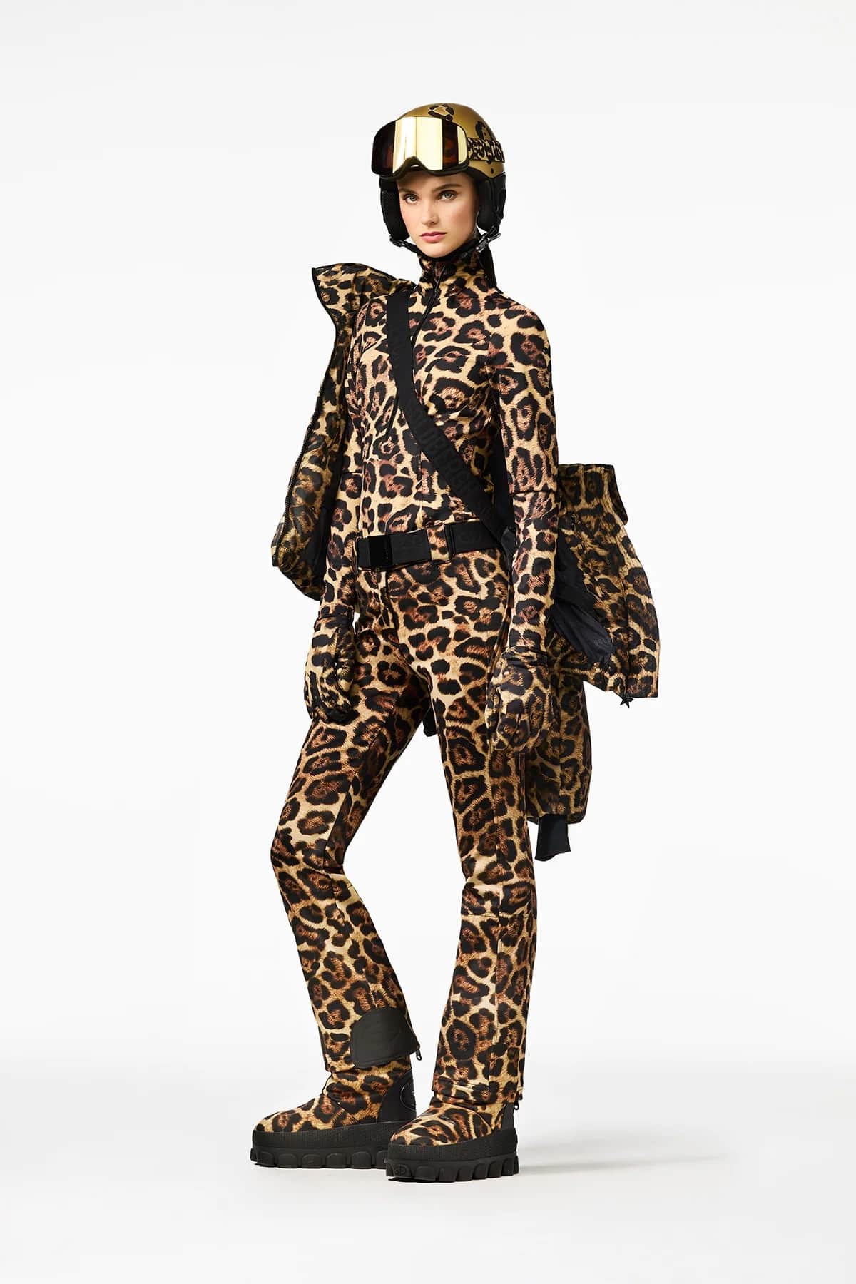 Bluză de ski Goldbergh Damă GB31120254-7250 Leona Jaguar