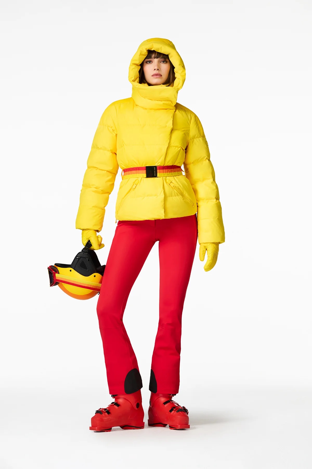 Geacă de ski Goldbergh Damă GB00221254-1186 Bufera Limone