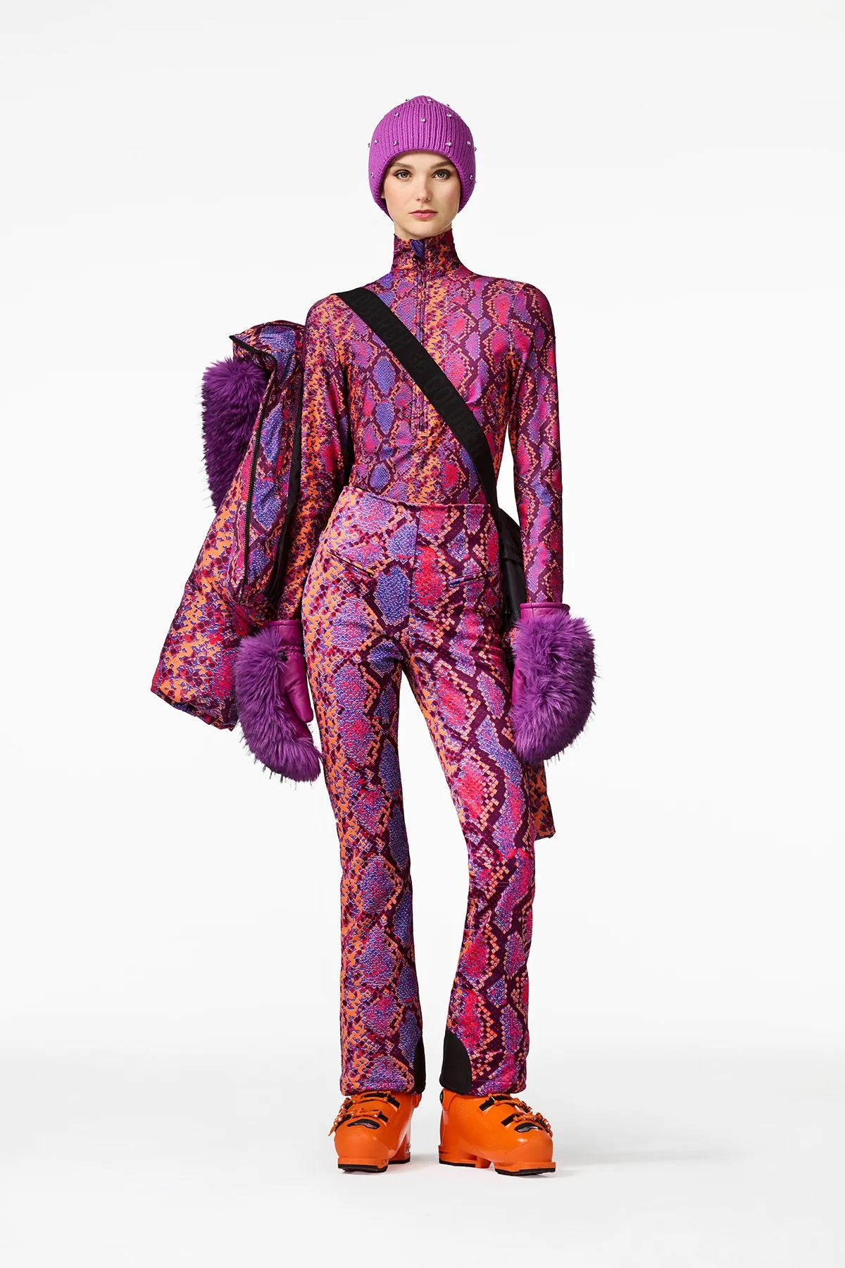 Pantaloni de ski Goldbergh Damă GB02970254-0013 Elena Pink