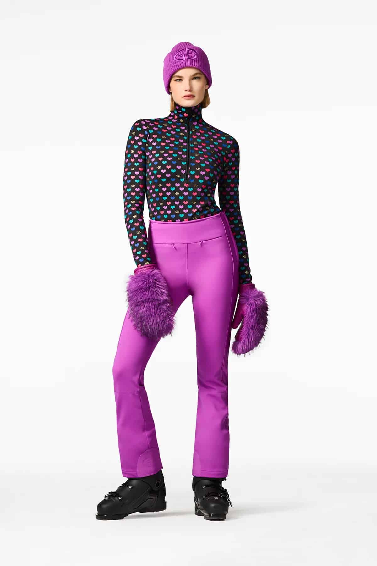 Bluză de ski Goldbergh Damă GB32120254-0025 Couri Black