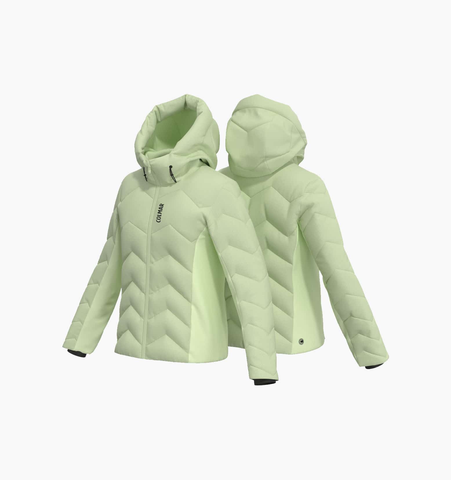 Geacă de ski Colmar Damă 2806-637 Wavy Thai Green