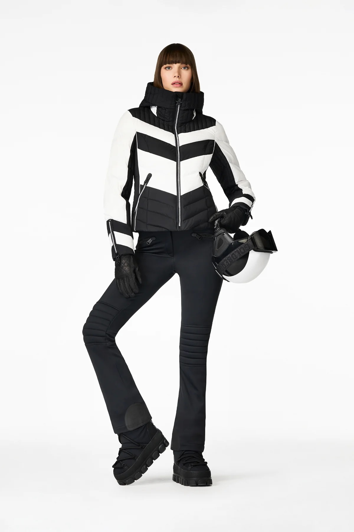 Geacă de ski Goldbergh Damă GB00211254-9000 Valanga Black-White