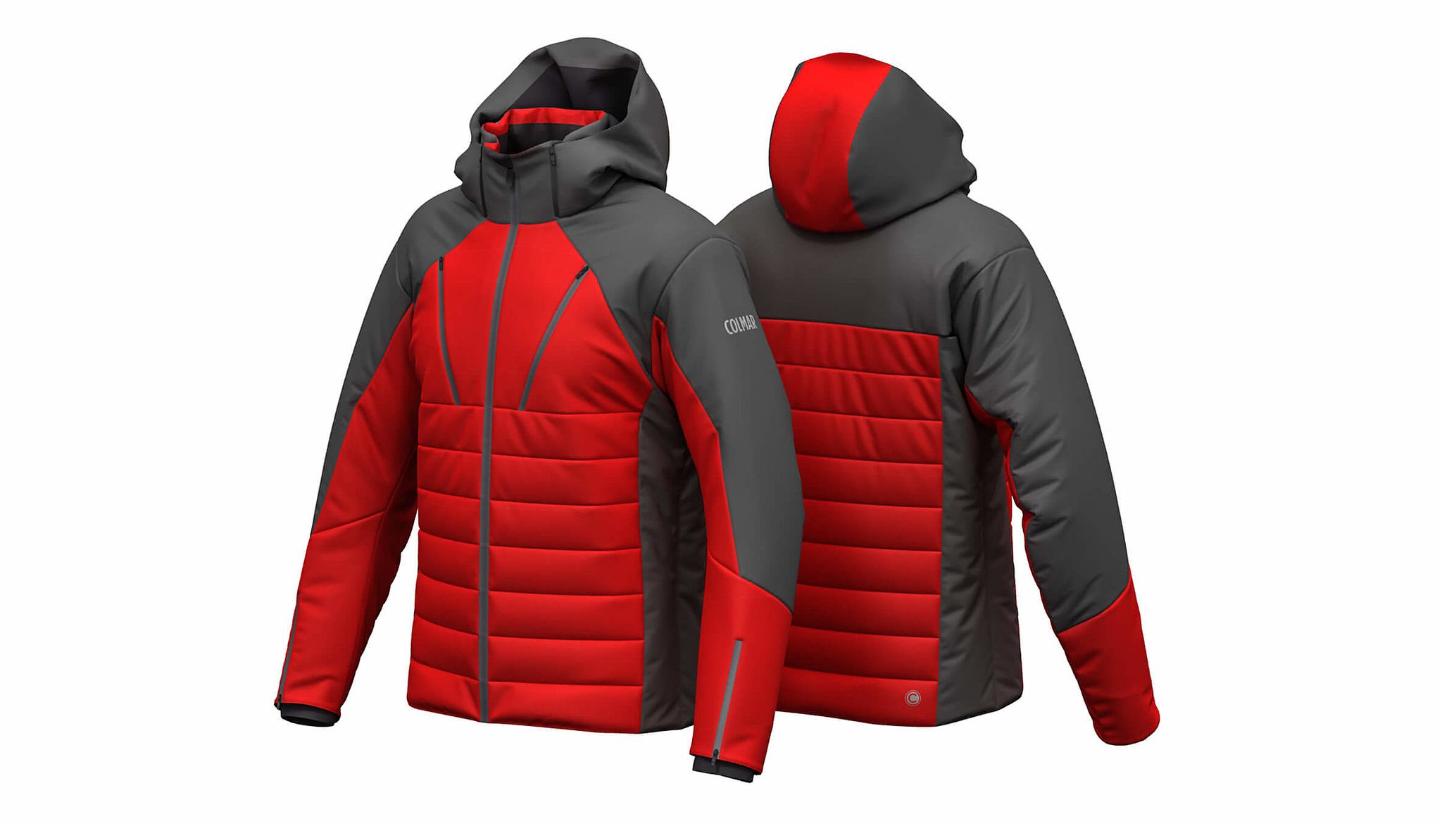 Geaca de ski Colmar Kandahar rosu