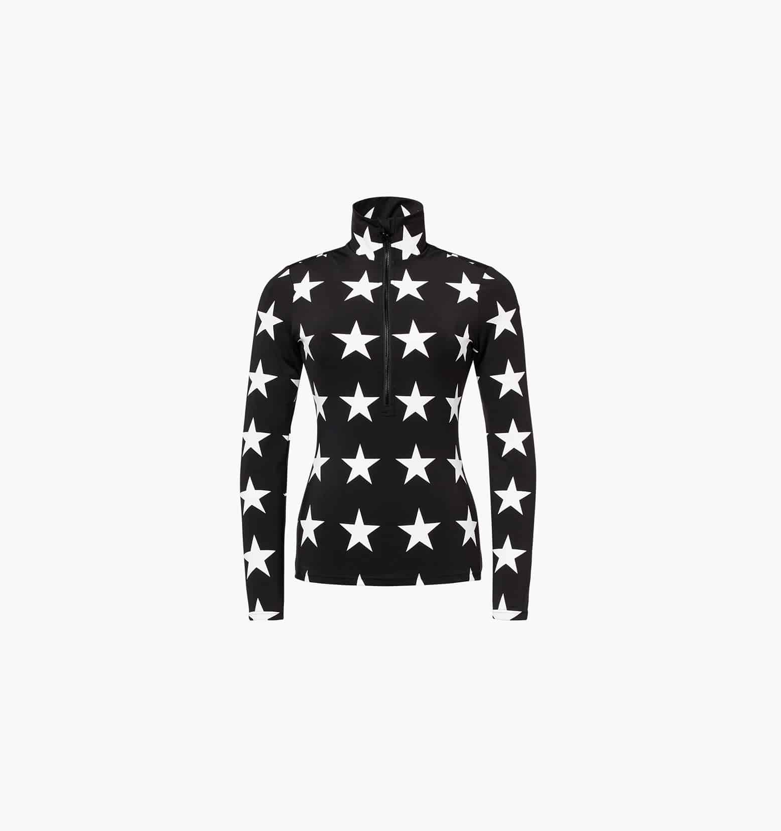 Bluză de ski Goldbergh Damă GB31420254-9000 Lunaria Black-White