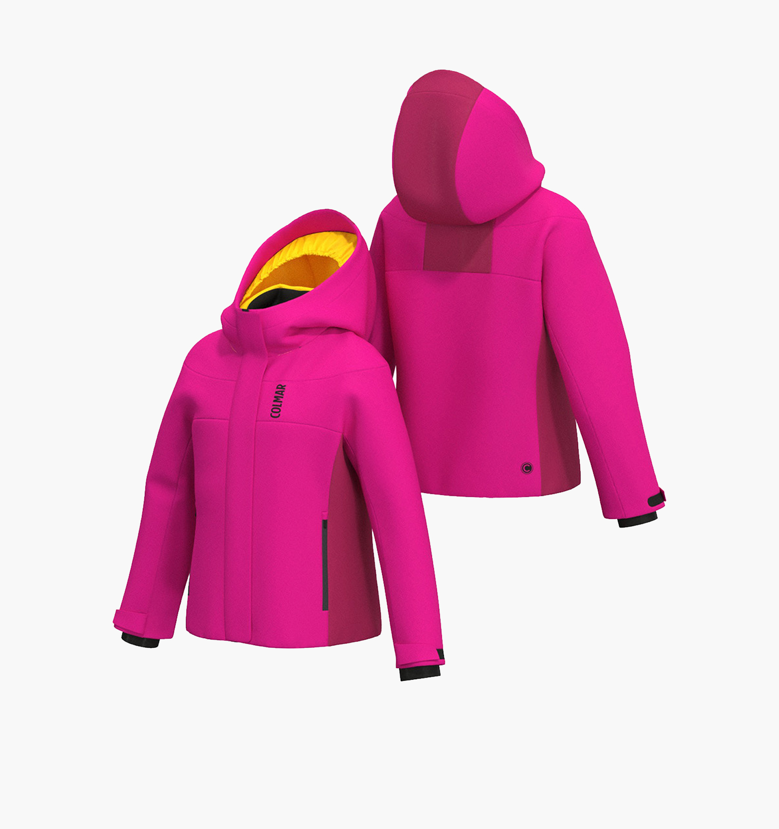 Geacă de ski Colmar Copii Padded Pink 3177-505 fete