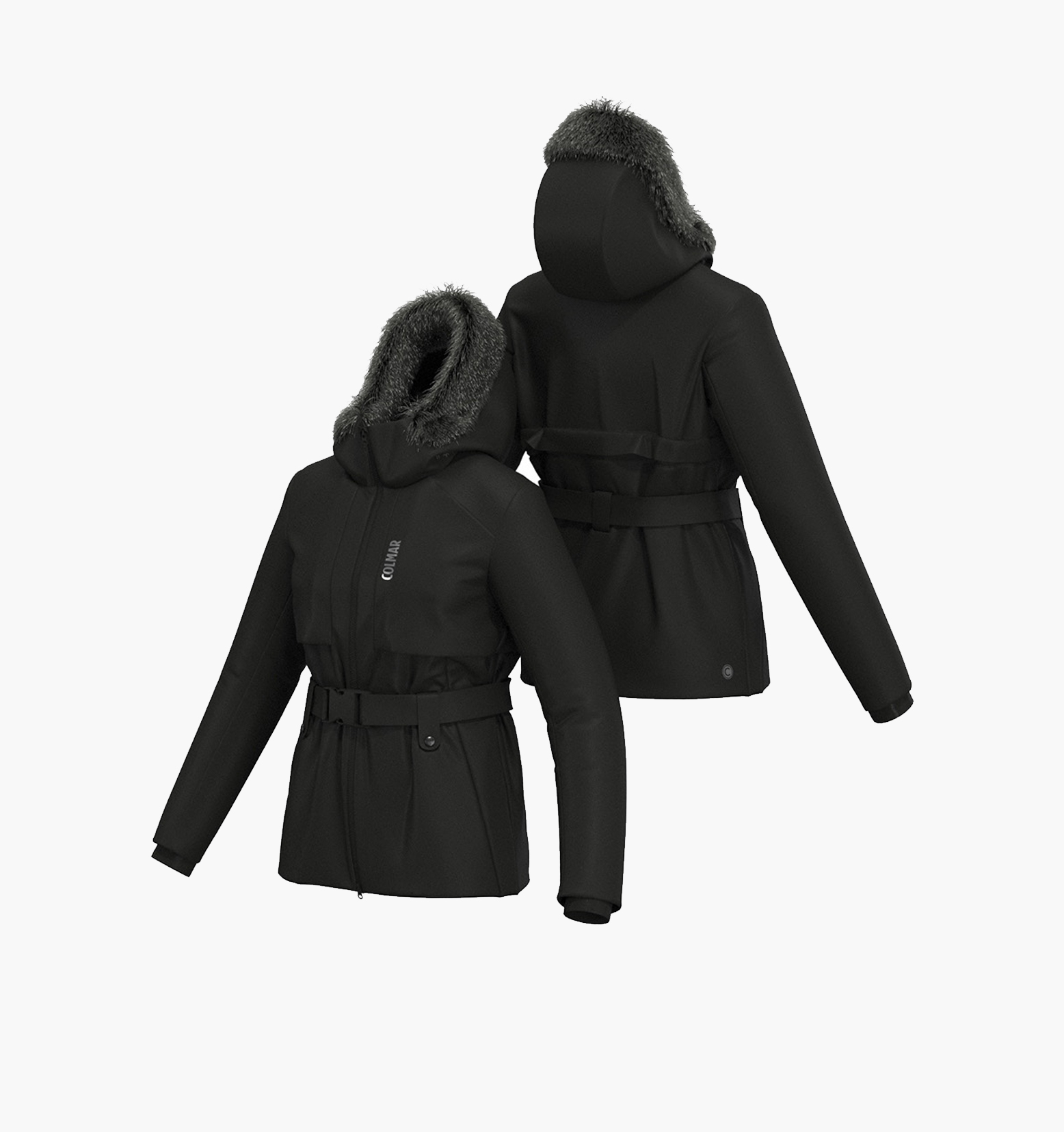 Geacă de ski Colmar Damă 2923E-99 Shaped Black