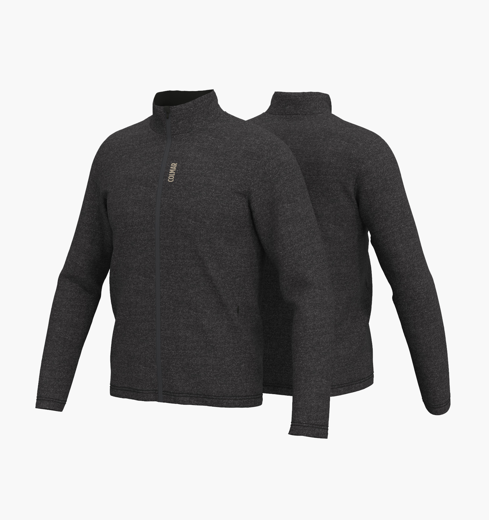 Polar de ski Colmar Bărbați 8355-99 Format ZIP Black